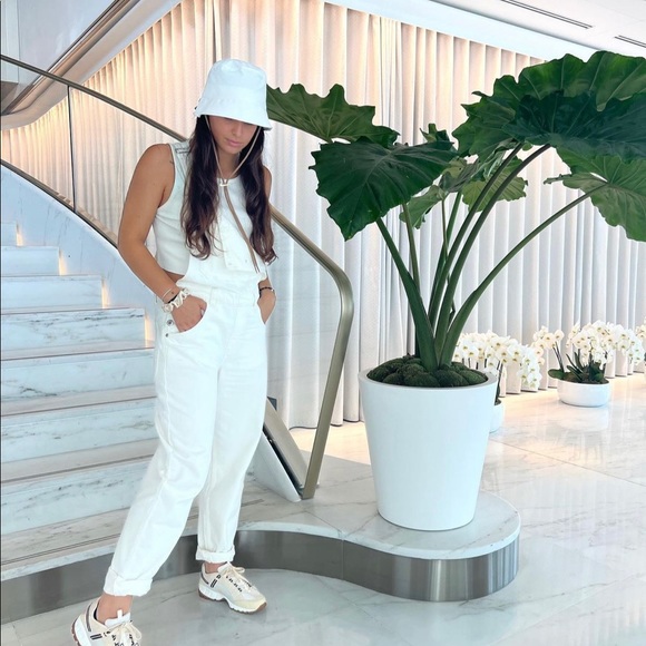 |SOLD| NIKE + JACQUEMUS Le Bob Bucket Hat - White - NWT - Small/Medium - Picture 5 of 7